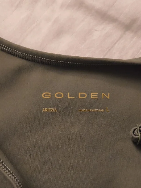 Aritzia Olive Green Spaghetti Strap Camisole - Picture 2 of 3